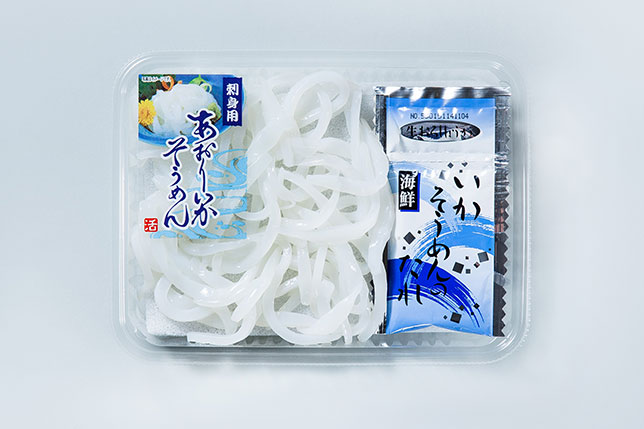 刺身用 あおりいかそうめん(解凍) 90g