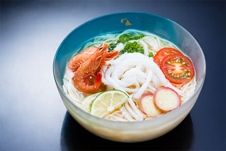 烏賊冷やし素麺